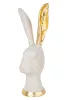 Kare Design Bunny Gold Fehér-Arany Nyúl Dekorációs Szobor
