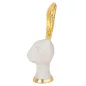   Kare Design Bunny Gold Fehér-Arany Nyúl Dekorációs Szobor