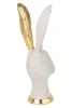 Kare Design Bunny Gold Fehér-Arany Nyúl Dekorációs Szobor