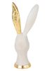 Kare Design Bunny Gold Fehér-Arany Nyúl Dekorációs Szobor