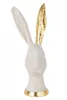 Kare Design Bunny Gold Fehér-Arany Nyúl Dekorációs Szobor