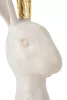Kare Design Bunny Gold Fehér-Arany Nyúl Dekorációs Szobor