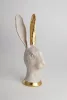 Kare Design Bunny Gold Fehér-Arany Nyúl Dekorációs Szobor