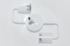 KING HOME BLINU 35 Félgömb Függőlámpa Acél Fekete