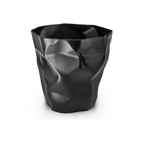   King Home Plast Mini Gyűrt Polipropilén Íróasztali Rendszerező Fekete