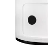 King Home Combi 3 Tárolószekrény ABS Fehér Fényes