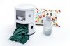 King Home Combi 2 Tárolószekrény ABS Fehér Fényes