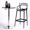 King Home HILO Premium 75 Bárszék Polipropilén Fekete