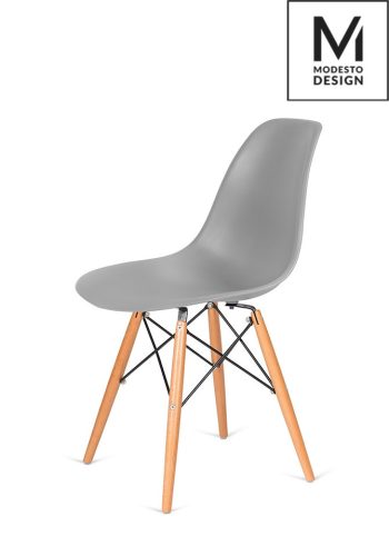 Modesto Design DSW Műanyag Szék Szürke Bükkfa