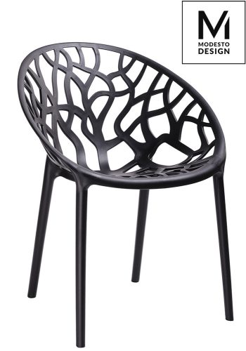Modesto Design Koral Polipropilén Szék Fekete Mintás