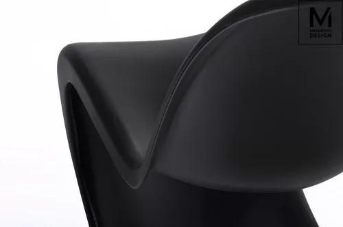 Modesto Design Hover Polipropilén Szék Fekete Matt