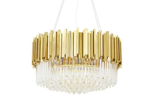 King Home Imperial Gold 60 Kristály Csillár Arany