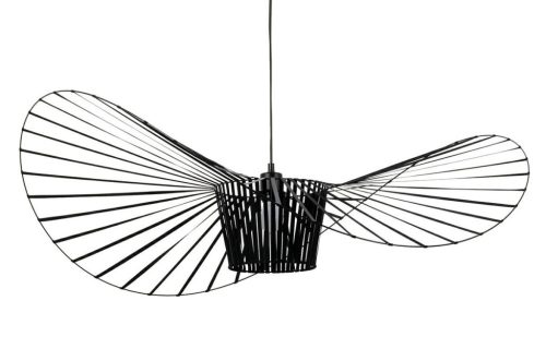 King Home Capello 140 Függőlámpa Műanyag Fekete Kalap Design