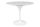 King Home Tulip Marble Kerek Étkezőasztal Carrara Márvány Fehér
