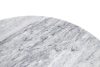King Home Tulip Marble Kerek Étkezőasztal Carrara Márvány Fehér