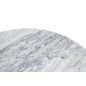 King Home Tulip Marble Kerek Étkezőasztal Carrara Márvány Fehér