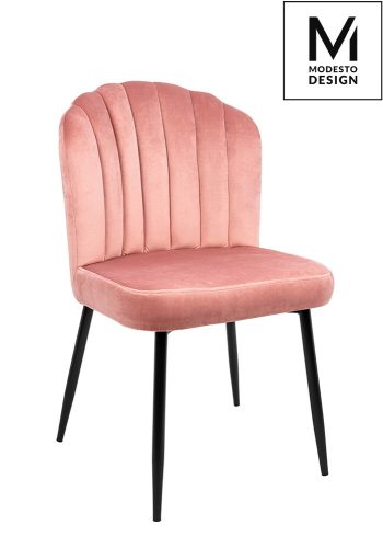 Modesto Design Rango Bársony Szék Rózsaszín Retro Stílusú