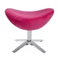   EGG WIDE VELVET lábzsámoly fukszia.33 - bársony, acél talpazat