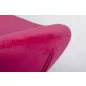   EGG WIDE VELVET lábzsámoly fukszia.33 - bársony, acél talpazat