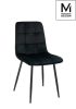 Modesto Design Carlo Bársony Étkezőszék Fekete Steppelt