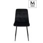 Modesto Design Carlo Bársony Étkezőszék Fekete Steppelt