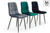 Modesto Design Carlo Szék Velúr Sötétszürke Steppelt