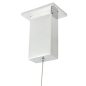 King Home Ring 100 LED Függőlámpa Polírozott Rozsdamentes Acél Ezüst