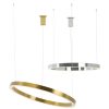 King Home Ring 100 LED Függőlámpa Arany Rozsdamentes Acél
