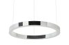 King Home Ring 60 LED Polírozott Acél Függőlámpa Ezüst