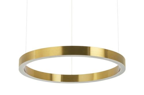 King Home Ring 60 LED Függőlámpa Arany Rozsdamentes Acél