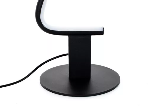 King Home Face Table LED Asztali Lámpa Fekete Minimalista