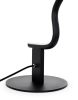 King Home Face Table LED Asztali Lámpa Fekete Minimalista