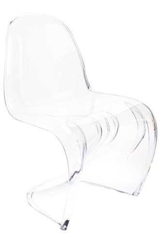 King Home HOVER Átlátszó Polikarbonát Design Szék