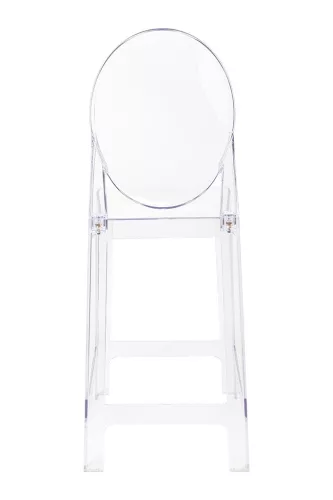 King Home Victoria Átlátszó Polikarbonát Bárszék 65 cm