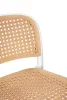 King Home Wicky Polipropilén Bárszék Rattan Hatású Fehér