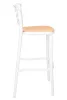 King Home Country Rattan Bárszék Fehér