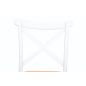 King Home Country Rattan Bárszék Fehér