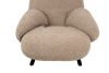 King Home Plush Teddy Hintaszék Sötét Bézs