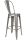 King Home Tower Big Back Fém Bárszék 76