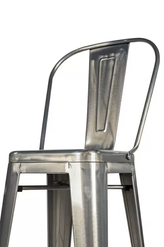 King Home Tower Big Back Fém Bárszék 76