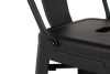 King Home Tower Big Back Bárszék Fém Fekete