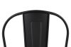 King Home Tower Big Back Bárszék Fém Fekete