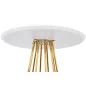 King Home GLAM 60 Bárasztal MDF Fehér Arany Glamour
