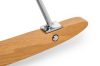 King Home Swing Velvet Hintaszék Fekete