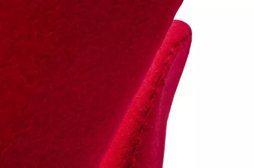 King Home Swan Wool Premium Forgószék Piros Kasmírgyapjú
