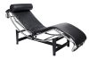 King Home Divano Pihenőszék Valódi Bőr Fekete Ergonomikus