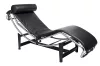 King Home Divano Pihenőszék Valódi Bőr Fekete Ergonomikus