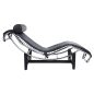 King Home Divano Pihenőszék Valódi Bőr Fekete Ergonomikus