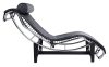 King Home Divano Pihenőszék Valódi Bőr Fekete Ergonomikus