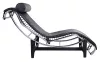 King Home Divano Pihenőszék Valódi Bőr Fekete Ergonomikus